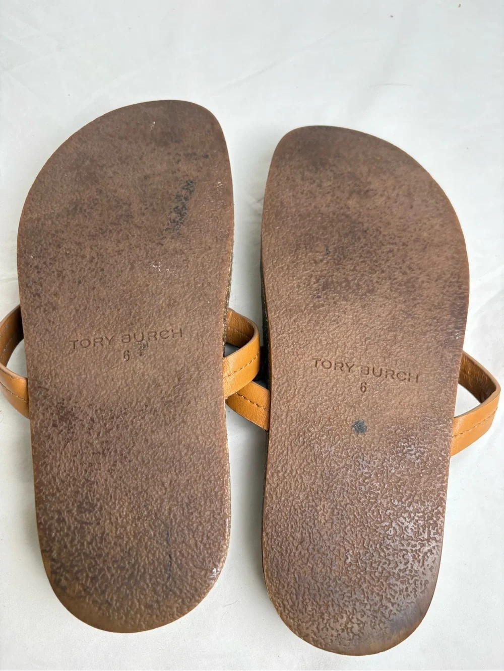 TORY BURCH Miller Cloud Shearling Leather Sandal Caramel/Buttermilk 6